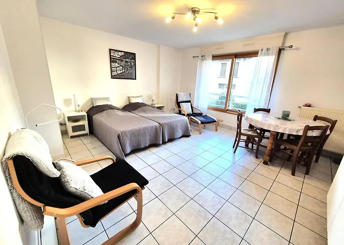 Du Temple - Agreable Studio, Tres Fonctionnel Et Bien Agence ! Mae-7124 * エクスレバン